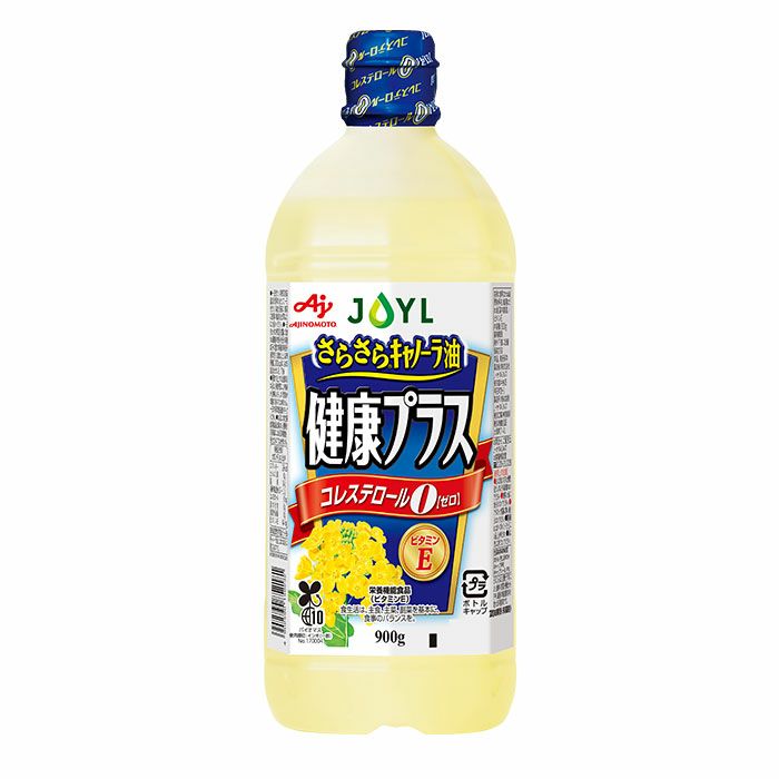 AJINOMOTO さらさらキャノーラ油健康プラス」 ９００ｇエコボトル | J-オイルミルズ公式オンラインショップ